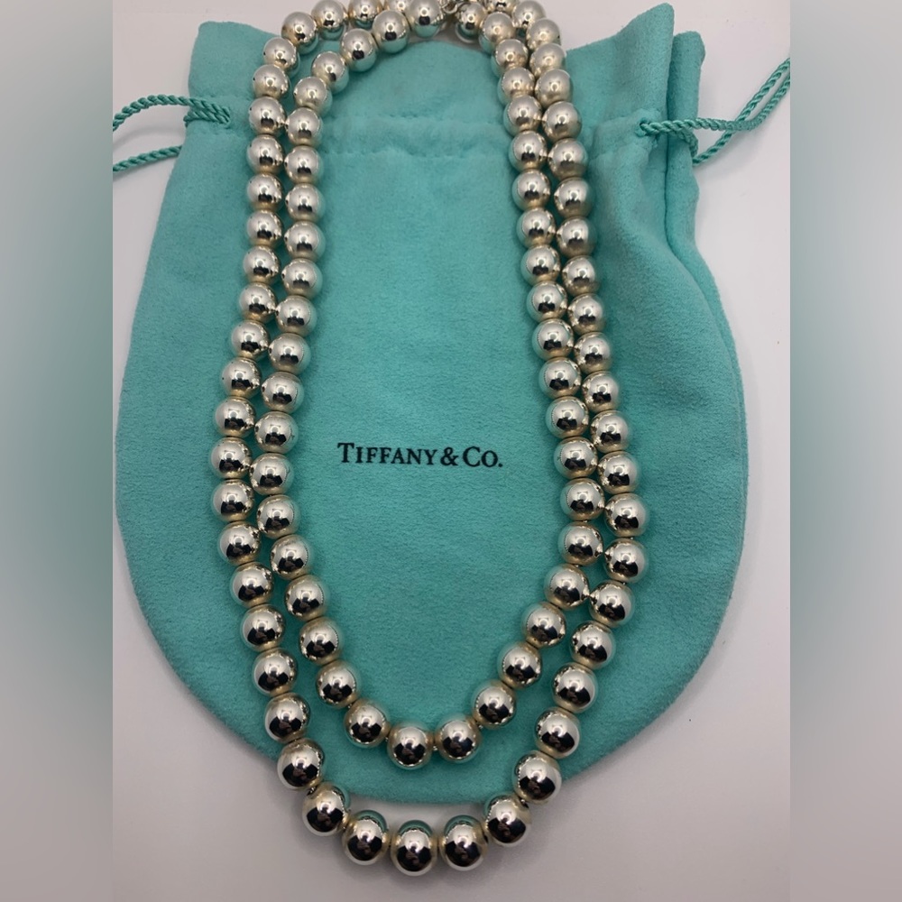FIRM - Authentic & Rare 35โ Long Tiffany & Co Hardwear Ball Necklace - Picture 3 of 13